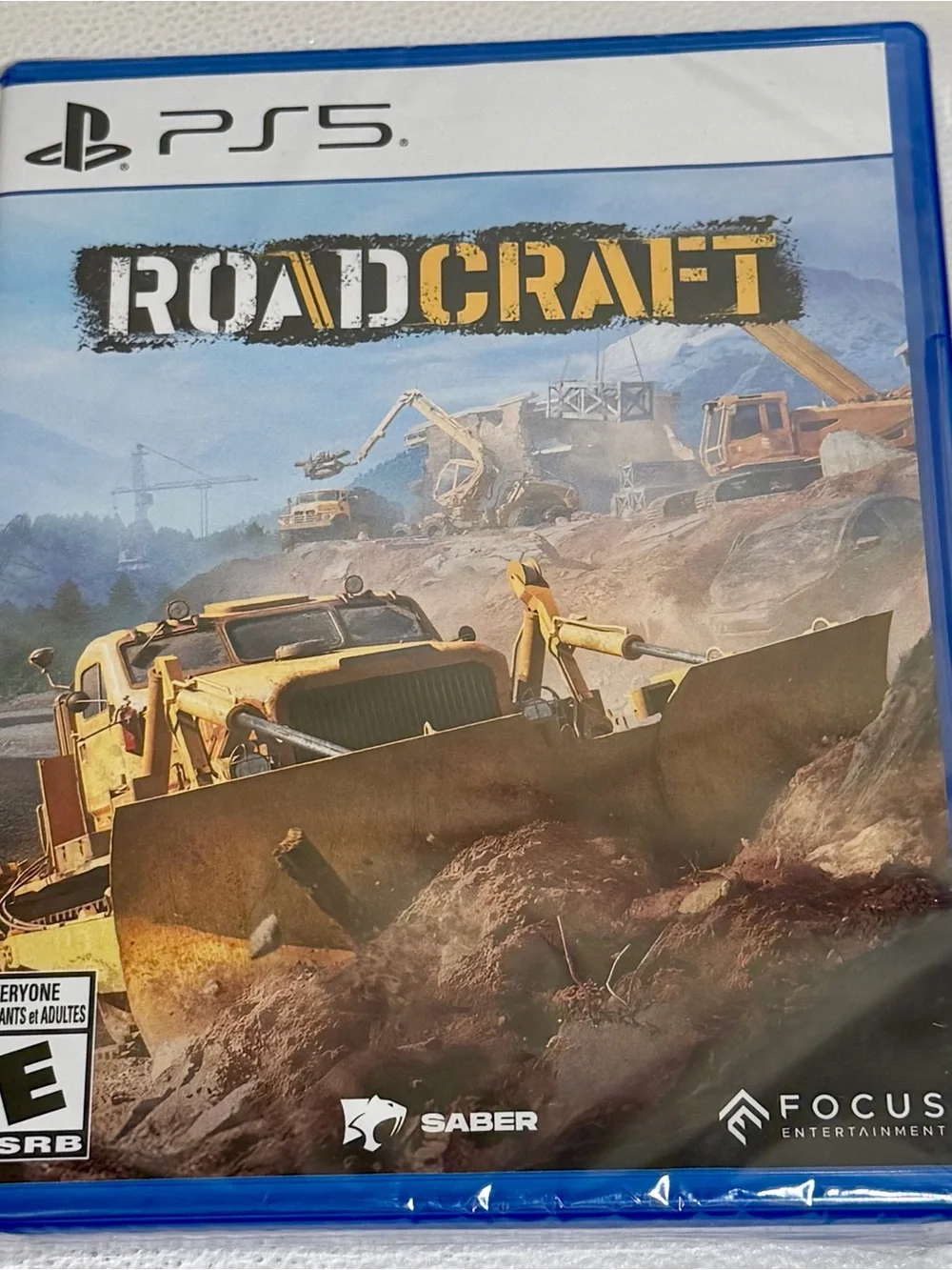 RoadCraft PS5 Brand New Factory Sealed Physical Video Game Focus Saber 2025